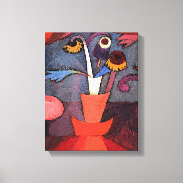 Klee - Autumn Flower, Canvas Print (Front)