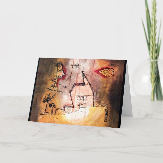 Klee - Bebende kapelle anagoria Card (Front)