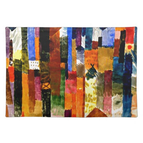 Klee _ Before the Town Cloth Placemat