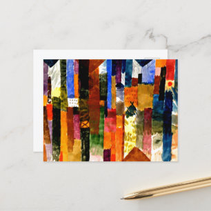 Klee - Before the Town Postcard