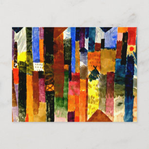 Klee - Before the Town Postcard