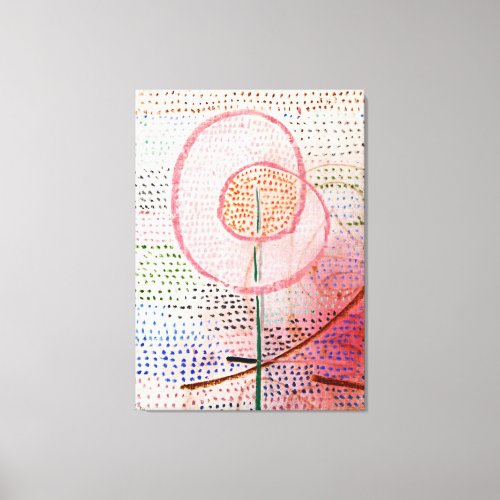 Klee _ Blossoming abstract art Canvas Print