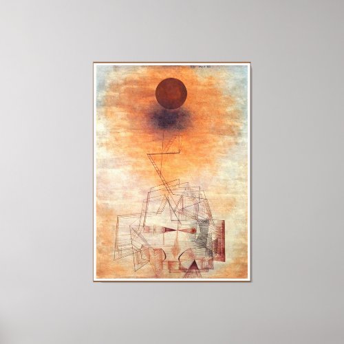Klee _ Bounds of the Intellect Canvas Print
