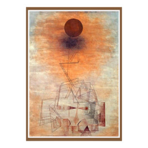 Klee - Bounds of the Intellect, famous artwork Photo Print