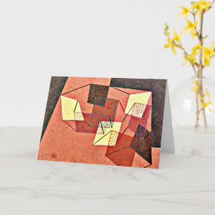 Klee - Braced Surfaces (1930) Card