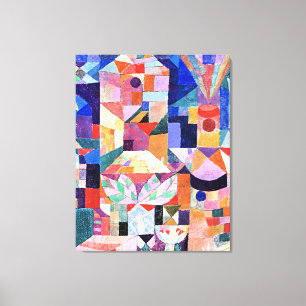 Klee - Burggarten Canvas Print