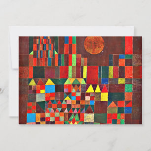 Klee - Castle and Sun Card