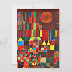 Klee - Castle and Sun Card