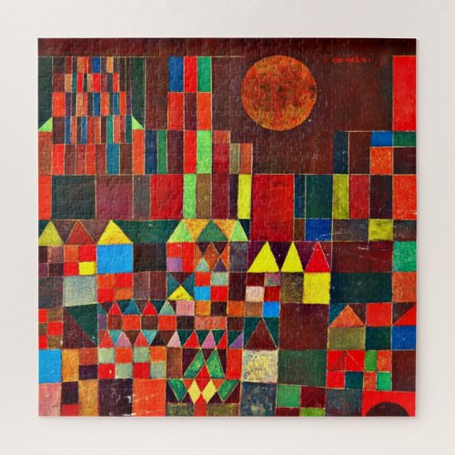 Klee _ Castle and Sun Jigsaw Puzzle