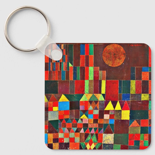 Klee - Castle and Sun Keychain (Front)