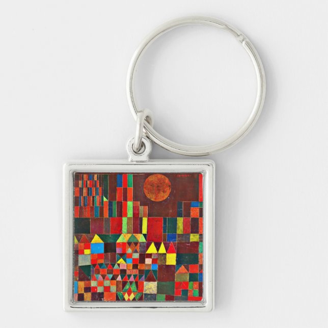 Klee - Castle and Sun Keychain (Front)
