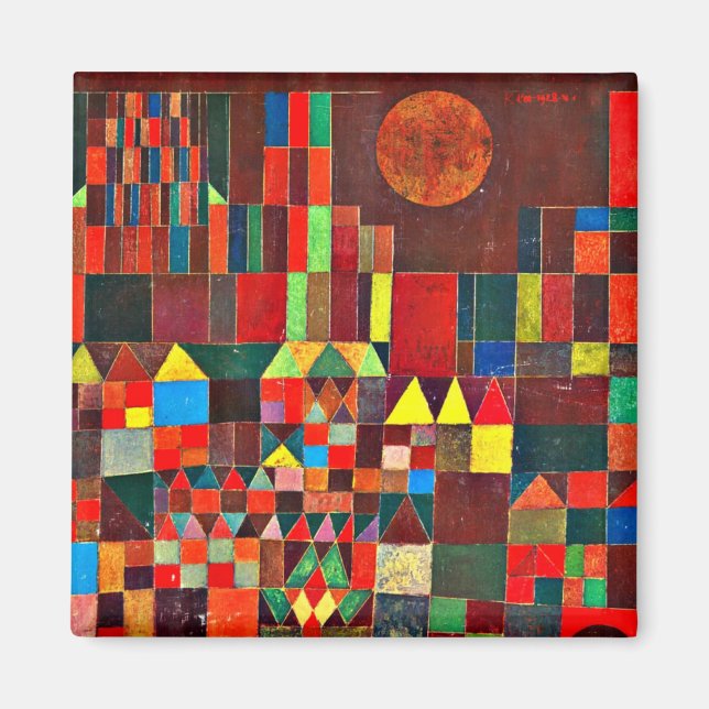 Klee - Castle and Sun, Magnet (Front)