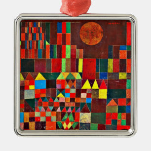 Klee - Castle and Sun Metal Ornament