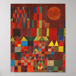 Klee - Castle and Sun Poster