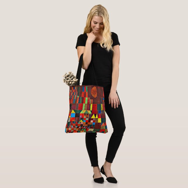 Klee - Castle and Sun Tote Bag (On Model)