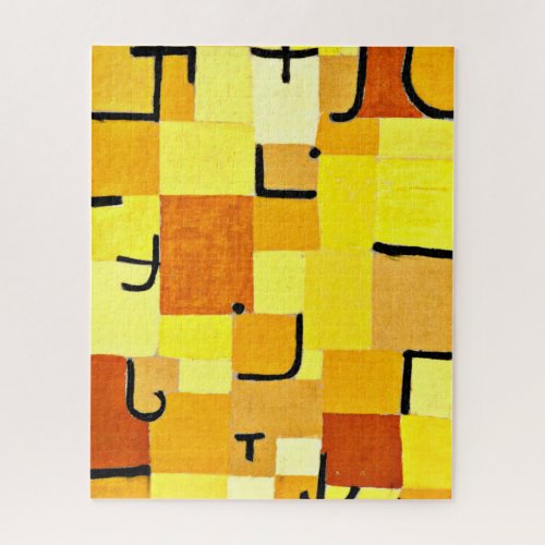 Klee _ Characters in Yellow Jigsaw Puzzle
