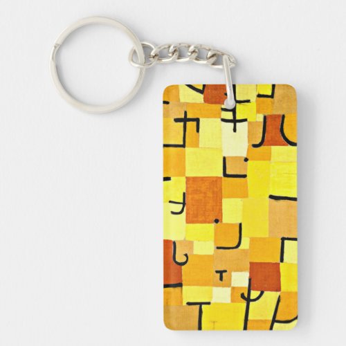 Klee _ Characters in Yellow Keychain