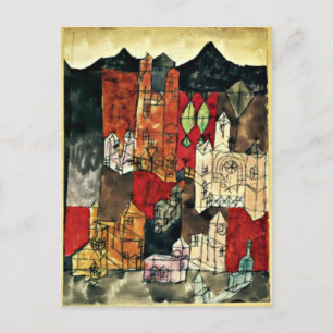 Klee - City of Churches Postcard