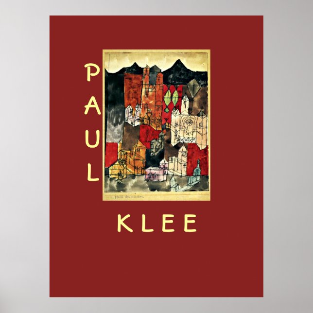 Klee - City of Churches Poster (Front)