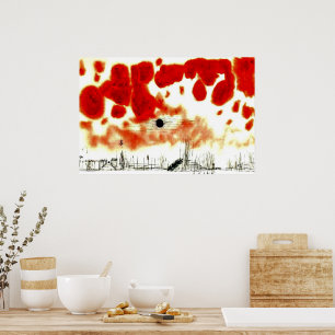 Klee - Clouds over Bor Poster