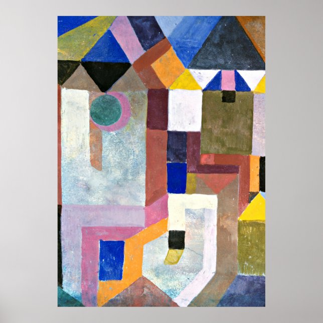 Klee - Colorful Architecture Poster (Front)