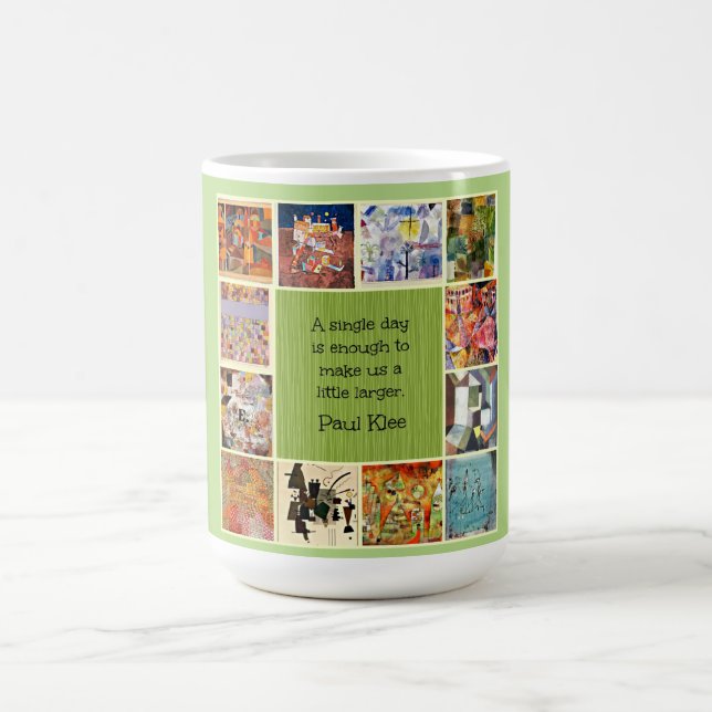 Klee - Colorful Collage Coffee Mug (Center)