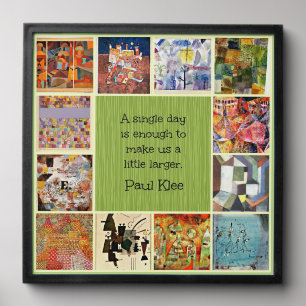 Klee - Colorful Collage Peel And Stick Photo Tile