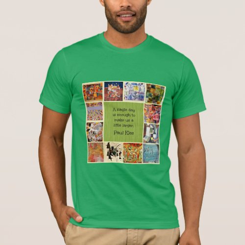 Klee _ Colorful Collage T_Shirt