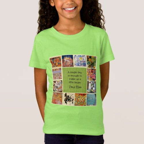 Klee _ Colorful Collage T_Shirt