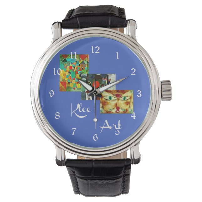 Klee - Colorful Collage Watch (Front)