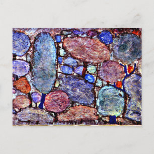 Klee - Colorful Forest Postcard