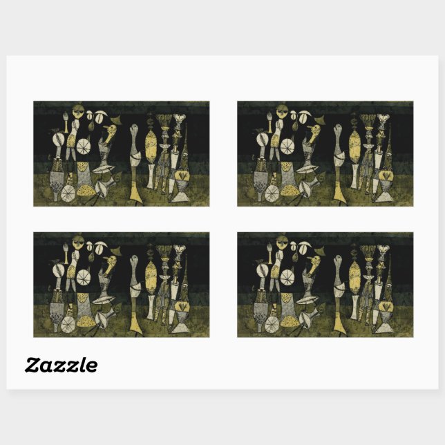 Klee - Comedy Rectangular Sticker (Sheet)