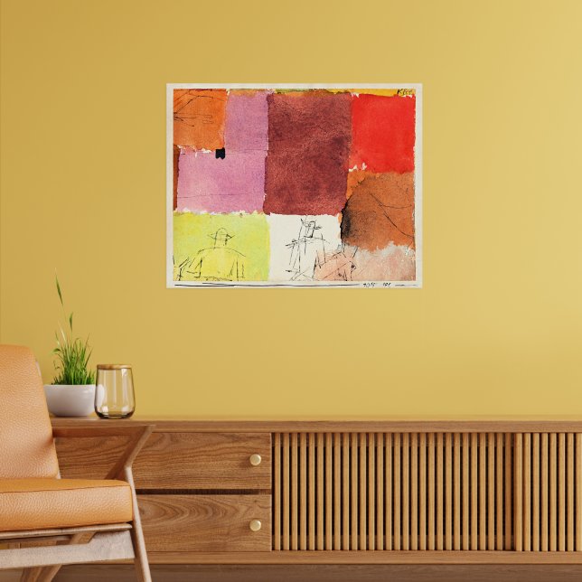 Klee - Composition with Figures, Poster (Living Room 2)