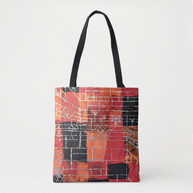 Klee - Configuration, abstract art. Tote Bag (Front)