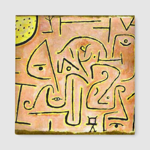 Klee _ Contemplation Magnet