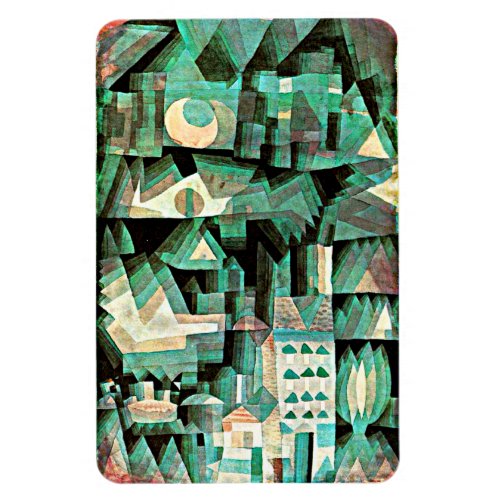 Klee _ Dream City abstract art Magnet