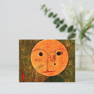 Klee - Error on Green Postcard