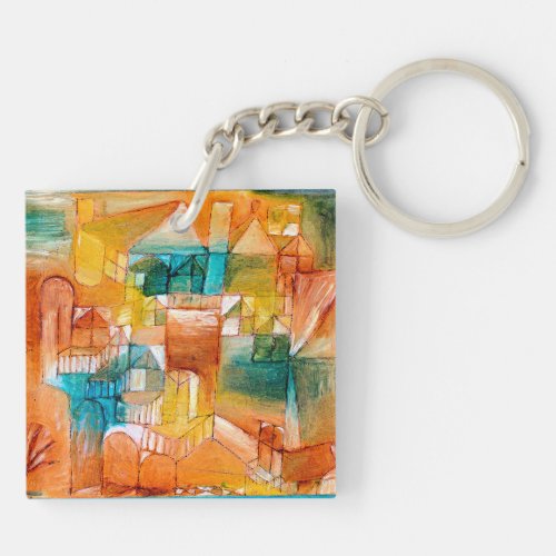 Klee _ Fascade Brown_Green Keychain