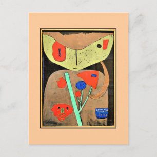 Klee - Figure of the Oriental Theater Postcard