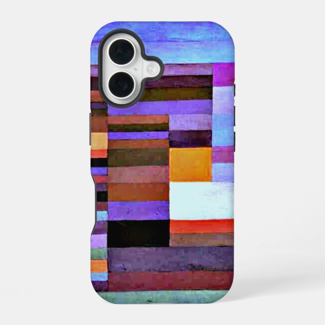 Klee - Fire Evening Iphone Case (Back)