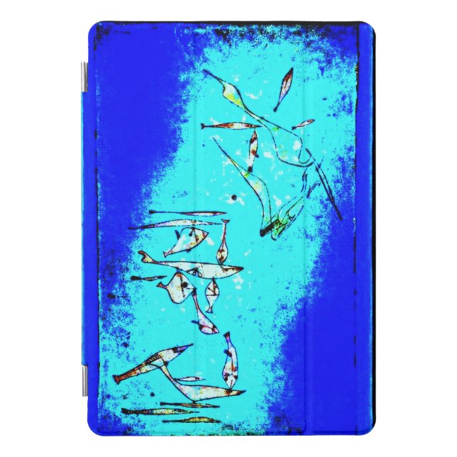 Klee - Fish Image iPad Pro Cover (Front)