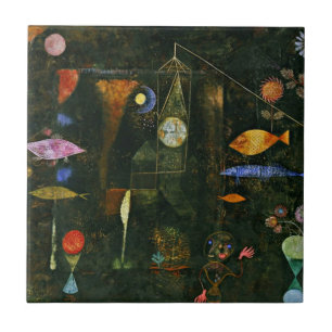 Klee - Fish Magic Ceramic Tile