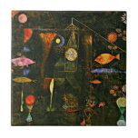 Klee - Fish Magic Tile<br><div class="desc">Paul Klee art, Fish Magic, ceramic tile.</div>