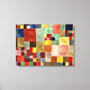 Klee - Flora on Sand Canvas Print