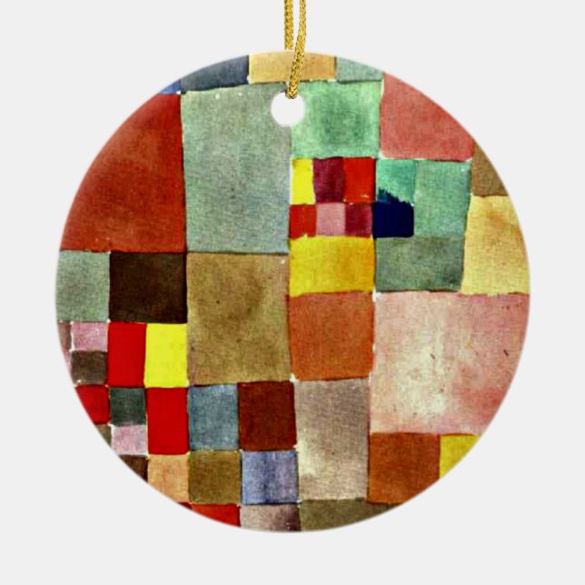 Klee - Flora on Sand Ceramic Ornament (Front)