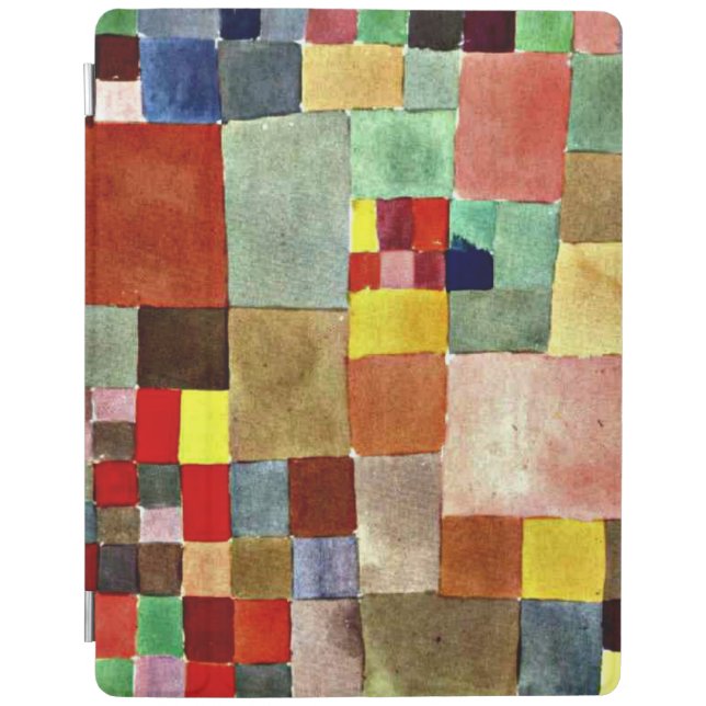 Klee - Flora on Sand, famous painting, iPad Smart Cover (Front)