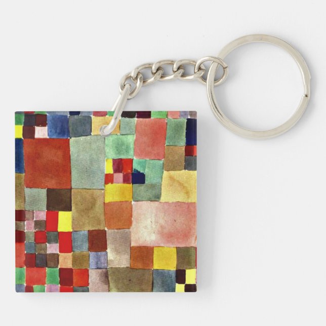 Klee - Flora on Sand Keychain (Back)