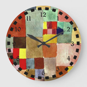 Klee - Flora on Sand Large Clock