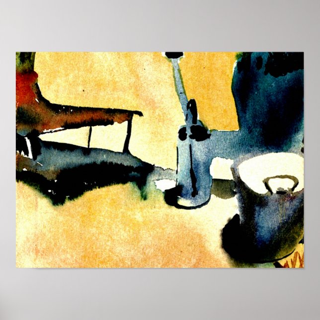 Klee - Flower Stand, Watering Can and Bucket Poster (Front)