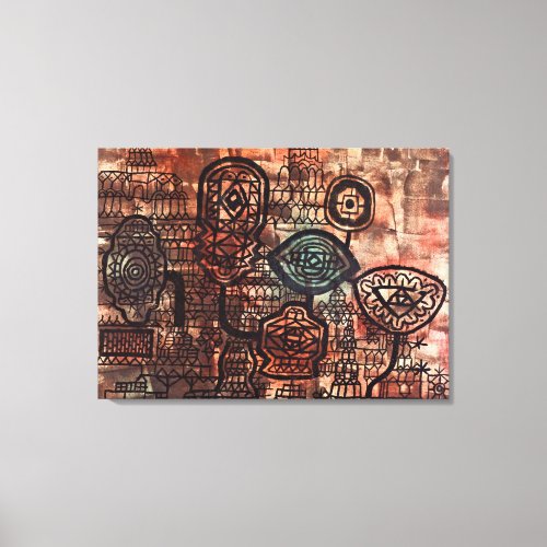 Klee _ Forged Still Life Canvas Print